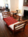 Day bed at Kellum-Noble House at Sam Houston Park. Houston, TX.