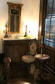 Sideboard at Nichols-Rice-Cherry House at Sam Houston Park. Houston, TX.