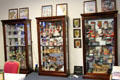 Collections of glass, dolls & folk art at Czech Cultural Center. Houston, TX.