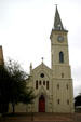 San Agustín Church replaced building of 1778. Laredo, TX.