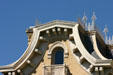 John Bremond Jr. house tower wishbone roof detail. Austin, TX
