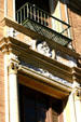 University of Texas Sutton Hall carved entrance. Austin, TX.