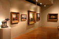 Paintings gallery at San Antonio Museum of Art. San Antonio, TX.