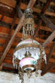 Oil lamp at O.Henry House Museum. San Antonio, TX.