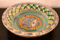 Ceramic painted dish at Spanish Governor's Palace. San Antonio, TX.