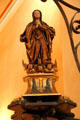 Our Lady sculpture at Mission Nuestra Señora de la Purísima Concepción de Acuña. San Antonio, TX.