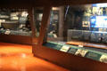Displays on early life of Admiral Chester W. Nimitz at Admiral Nimitz Museum. Fredericksburg, TX.