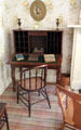 Writing desk in LBJ birthplace house at Lyndon B. Johnson NHP. Stonewall, TX.