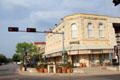 Streetscape of Earl Garrett St. at Water St. Kerrville, TX.