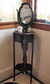 Shaving stand on third floor at McFaddin-Ward House. Beaumont, TX.