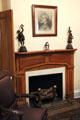 Sitting room fireplace at Earle-Napier-Kinnard House. Waco, TX.