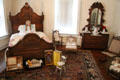 Bedroom at Earle-Napier-Kinnard House. Waco, TX.