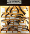 Colt Revolver display at Texas Ranger Hall of Fame and Museum. Waco, TX.