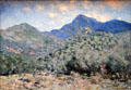 Valle Buona, Near Bordighera painting by Claude Monet at Dallas Museum of Art. Dallas, TX.