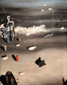 Apparitions painting by Yves Tanguy at Dallas Museum of Art. Dallas, TX.