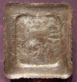 Silver tray copy of Japanese ceramic plate by Gorham Manuf. Co., Providence, RI at Dallas Museum of Art. Dallas, TX.