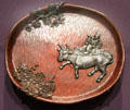 Silver tray by Gorham Manuf. Co., Providence, RI at Dallas Museum of Art. Dallas, TX.