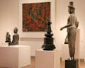 Collection of Buddhist art at Dallas Museum of Art. Dallas, TX.