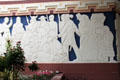 Peoples section of history Texas mural by Julian Garnsey on Tower building at Fair Park. Dallas, TX.