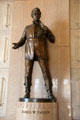 James W. Fannin statue in Hall of Heroes in Hall of State at Fair Park. Dallas, TX.