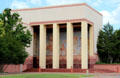 Food & Fiber Pavilion, an Art Deco Texas Centennial Exposition building at Fair Park. Dallas, TX.