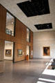 Original entrance loggia gallery space at Amon Carter Museum of American Art. Fort Worth, TX.