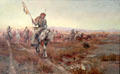 Medicine Man painting by Charles Marion Russell at Amon Carter Museum of American Art. Fort Worth, TX.