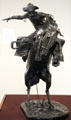 Bronco Buster sculpture by Frederic Remington at Amon Carter Museum of American Art. Fort Worth, TX.
