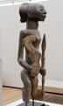 Hemba-people warrior ancestor figure from Democratic Republic of the Congo at Kimbell Art Museum. Fort Worth, TX.