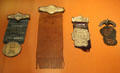 Cattle Raisers member badges at Cattle Raisers Museum of Fort Worth Museum of Science & History. Fort Worth, TX.