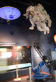 Space display of planetarium at Fort Worth Museum of Science & History. Fort Worth, TX