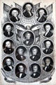 Poster with portraits of U.S. Presidents at John Jay French Museum. Beaumont, TX.