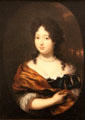 Mary Stuart II painting by Nicolaes Maes of Amsterdam at Blanton Museum of Art. Austin, TX.