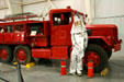 Kaiser Jeep Model 530 6X6 Firetruck at Hill Aerospace Museum. UT.