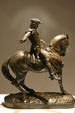 Paul Revere bronze sculpture by Cyrus Edwin Dallin at BYU Museum of Art. Provo, UT.