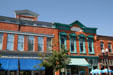 London Ice Cream Parlor to right of 1901 heritage building. Ogden, UT.