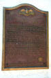 Golden Spike plaque at Promontory Point NHS. UT.