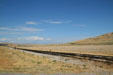 Landscape at Promontory Point NHS north of Great Salt Lake. UT.