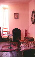 Bedroom for stage coach clients in the Rising Sun Tavern Museum. Fredericksburg, VA.