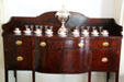 Sideboard in dining room of Moses Myers House museum. Norfolk, VA.