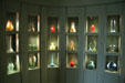 Collection of Art Nouveau vases at Chrysler Museum of Art. Norfolk, VA.