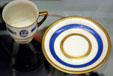 German cup & saucer from Graf Zeppelin at National Air & Space Museum. Chantilly, VA.