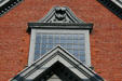 Upper window of Town Hall Annex. Leesburg, VA.