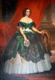 Portrait of Katherine Powell Carter at Oatlands. Leesburg, VA.