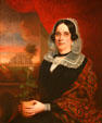 Portrait of Elizabeth Grayson Carter, widow of George who ran Oatlands through Civil War. Leesburg, VA.