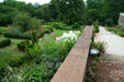 Garden overview at Oatlands. Leesburg, VA.