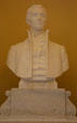 James Monroe bust in Virginia State Capitol. Richmond, VA.