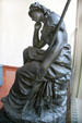 Virginia Mourning Her Dead sculpture by Moses Ezekiel at Museum of the Confederacy. Richmond, VA.