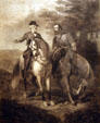 Last Meeting of R.E. Lee & Stonewall Jackson graphic by Everett B.D. Julio at Museum of the Confederacy. Richmond, VA.