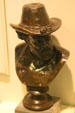 Bronze bust of Robert E. Lee by Sir Moses Ezekiel at Museum of the Confederacy. Richmond, VA.